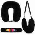 Stuff-Pillow™ - Stuffable travel neck pillow