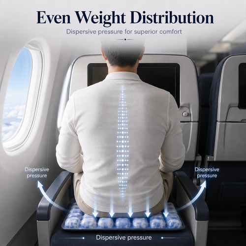 CloudSeat™ – Inflatable Ergonomic Seat Cushion